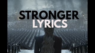 Stronger  The Score  Lyric Video [upl. by Vola]