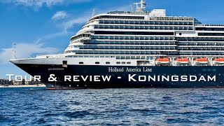 Koningsdam  TRIP REPORT  ULTIMATE guide on Holland America’s Pinnacle class ship [upl. by Plank]