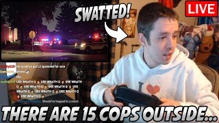 Dellor Gets SWATTED amp HANDCUFFED Live On Stream 15 Police Offers SHOW UP [upl. by Nich]