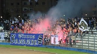 Tirona Fanatics 29042016 Teuta vs TIRONA 00 [upl. by Atiuqram]