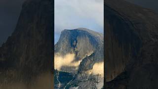 Yosemite Half Dome Sunset Timelapse 🏔️🇺🇸 hiking yosemite california [upl. by Kelila]