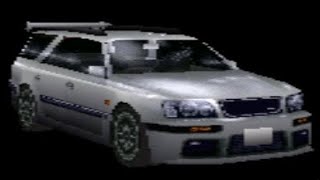 Touge Max G  Nissan Stagea 25T RS FOUR V [upl. by Tnairb]