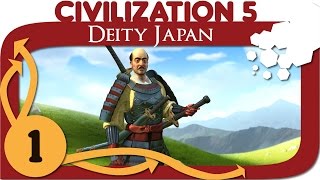 Civilization 5  Ep 1  Lets Play Japan  Civ 5 Deity Gameplay [upl. by Calley]