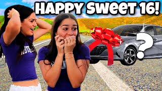 Surprising My Daughter With Her Dream Car  Happy Sweet 16 [upl. by Pul]