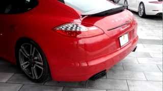 2013 Porsche Panamera GTS sport exhaust [upl. by Henning]