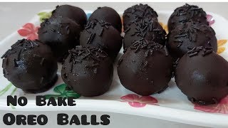 No Bake Oreo Balls Recipe  Oreo Dessert  RR Tasty Kitchen [upl. by Katushka]