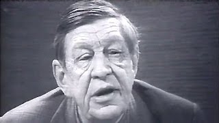 WH Auden recites quotDoggerel by a Senior Citizenquot 1969 [upl. by Consuelo]