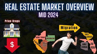 Real Estate Market Trends 2024 Predictions Price Drops and Economic Factors [upl. by Mountford]