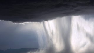 Cloudburst and Rain observed by me from Aeroplane [upl. by Ennairek]