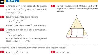 MATEMATICA In diretta con la 5A problemi parametrici sui flessi e problemi di ottimizzazione [upl. by Rogerson260]