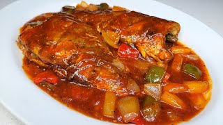 Sweet amp Sour Red Snapper sweet amp sour fish recipe [upl. by Nathanoj881]