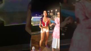 Nora fatehi dance step batate hue shraddha Kapoor ko sortsvideo trending viral [upl. by Mella]