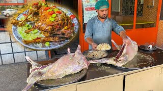 Whole LAMB Cooking with Stuffed Rice  Arabic Style Recipe  Full Bakra Khaddi Kabab  Pakistan [upl. by Ronnoc]