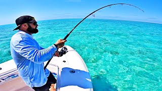 Zenaq Sinpaa 83 Hiramasa bending on Giant Trevally [upl. by Leiva]