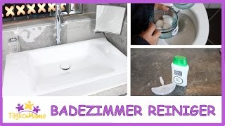 DIY BADEZIMMERREINIGER  natürlich amp günstig  Täglich Mama [upl. by Eliga]