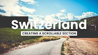 Creating a Scrollable Section using PagePilingjs  Fullpage Scrolling [upl. by Ennove4]