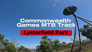 Lysterfield  Commonwealth Games MTB Track [upl. by Meehar830]