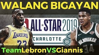 KOPONANG LEBRON vs GIANNIS Kaninong All Star Team ang Mananaig [upl. by Yrred]