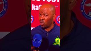 Manqoba Mngqithi Reacts to Sundowns 40 CAF CL Victory [upl. by Collette]