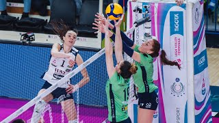 💥🏐 HIGHLIGHTS  Itas TrentinoVolley Bergamo 1991 recupero 23° turno di A1 femminile [upl. by Rolfe814]