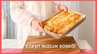 PRATİK VE LEZZETLİ BÖREK TARİFLERİ  LAHANALI BÖREK  KOL BÖREĞİ  BOŞNAK BÖREĞİ [upl. by Gildus]