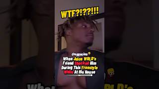 JUICE WRLD SHOCKED BY THIS FREESTYLE… [upl. by Atiuqad]