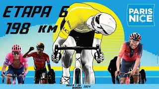 🔴 EN VIVO PARIS  NIZA 2024  ETAPA 6  198 KM en Directo y Sin Barrera NarradoresDeAmerica [upl. by Ytirahs]