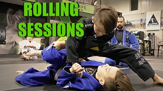 Road to Pans Rolling Sessions  BJJ  JiuJitsu  Kids [upl. by Gnav]