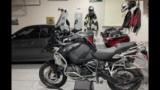 BMW R1250 GSA  Wunderlich Handlebar Risers Installation [upl. by Monjo42]