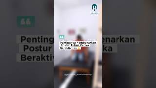 PENTINGNYA MEMBENARKAN POSTUR TUBUH KETIKA BERAKTIVITAS ✨️ terapipaz sembuh posturtubuh [upl. by Ylrak753]