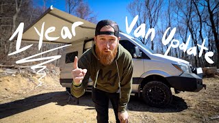 1 Year Van Review  Winnebago Revel QampA [upl. by Srednas]