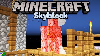 Low Key Iron Farm amp Mending Trades ▫ Minecraft 115 Skyblock Tutorial Lets Play Part 10 [upl. by Azeria]