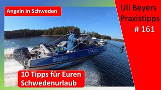 Angelurlaub in Schweden 10 Tipps für Eure Vorbereitung und das Angeln dort [upl. by Yatnohs]