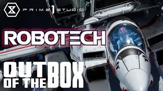 Out of the Box VF1J Officer’s Veritech Guardian Mode Robotech Saga Statue [upl. by Eibmab]