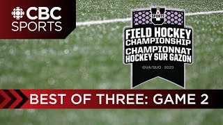 U SPORTS Womens Field Hockey National Championship Game  2  Victoria vs Universty of Toronto [upl. by Noynek]