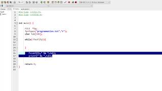 Langage C  Les fichiers  les fonctions fprintf fscanf feof  C تعلم البرمجة لغة [upl. by Merp]