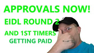 🤑Approvals 🤑NOW EIDL ROUND 2 AND 1ST TIME EIDL 🤑SBA LOANS GETTING APPROVED 2nd round eidl loans [upl. by Namyac]