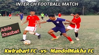 Kwirabari CH vs MandolMakha CH Inter Church Football Tournament 2024 At Adola Khasibari [upl. by Welton]