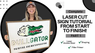 How To Laser Cut Signs [upl. by Destinee361]