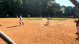 Acworth Warriors vs Oregon Park Sharks 71424 6u All Star Baseball [upl. by As]