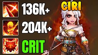 Can I Convince You To Build Fire Ciri  Summoners War [upl. by Anuala697]