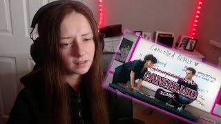 LARRAY  Cancelled Remix feat Twaimz  REACTION [upl. by Rafaelle]