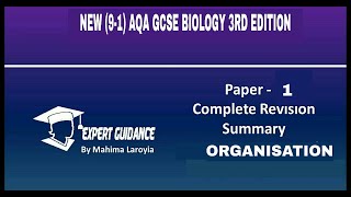 AQA GCSE Biology Organisation and the Digestive System Circulation Paper 1 Revision Summary [upl. by Gonnella811]