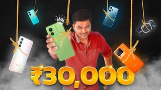 TOP 5 📱 Best Smartphones Under ₹30000 🔥🔥September 2023 TamilTech [upl. by Azerila]