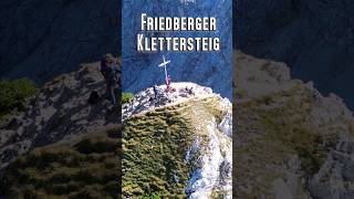 Der perfekte Ausgleich an windfreien Tagen Ein Klettersteig im Tannheimertal Friedberger Kletterst [upl. by Lupien]