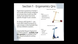 Higher Design amp Manufacture  Section 1 Ergonomics  Part 1 [upl. by Eveiveneg]