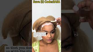 Bussdown 13x6 Frontal Lace Wig🧸Side Part Deep Hairline Install elfinhair tutorial viral [upl. by Narf]