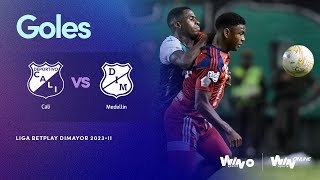 Deportivo Cali vs Independiente Medellín goles  Liga BetPlay Dimayor 2023 2  Fecha 13 [upl. by Stanton521]