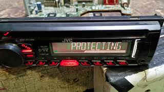 JVC car stereo protecting solution  protecting send service [upl. by Eckart615]