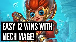 This Drek’thar Mech Mage deck in Duels was UNSTOPPABLE  Hearthstone [upl. by Pepita]